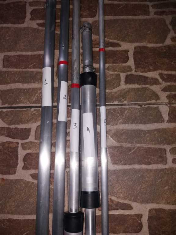 identificada para a fácil montagem depois